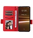 SoFetch Rood Litchee Bookcase Hoesje voor de HTC U23 Pro