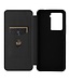 SoFetch Zwart Carbon Bookcase Hoesje voor de HTC U23 Pro