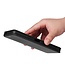 SoFetch Zwart Carbon Bookcase Hoesje voor de HTC U23 Pro