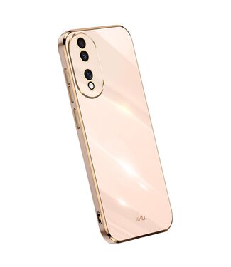 XinLi Beige Glanzend TPU Hoesje Honor 90