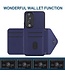 SoFetch Saffierblauw RFID Pasjeshouder Hybride Hoesje voor de Honor 90