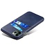 SoFetch Blauw Pasjeshouder Stijlvol Hybride Hoesje voor de iPhone 14 Plus