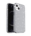 SoFetch Grijs Krasbestendig Glitter Hybride Hoesje voor de iPhone 14 Plus