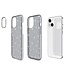 SoFetch Grijs Krasbestendig Glitter Hybride Hoesje voor de iPhone 14 Plus