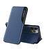 SoFetch Saffierblauw View Window Bookcase Hoesje voor de iPhone 14 Plus