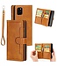 SoFetch Bruin Retrostijl Wallet Hoesje voor de iPhone 14 Plus