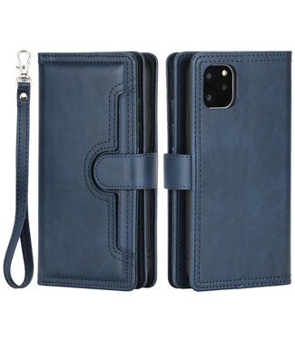 SoFetch Blauw Retrostijl Wallet Hoesje iPhone 14 Plus