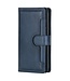 SoFetch Blauw Retrostijl Wallet Hoesje voor de iPhone 14 Plus