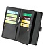 SoFetch Zwart Retrostijl Wallet Hoesje voor de iPhone 14 Plus