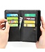 SoFetch Zwart Retrostijl Wallet Hoesje voor de iPhone 14 Plus