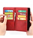 SoFetch Rood Retrostijl Wallet Hoesje voor de iPhone 14 Plus