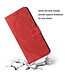 SoFetch Rood Mandala Bookcase Hoesje voor de iPhone 14 Plus