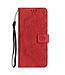 SoFetch Rood Mandala Bookcase Hoesje voor de iPhone 14 Plus