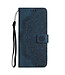 SoFetch Blauw Mandala Bookcase Hoesje voor de iPhone 14 Plus