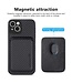 SoFetch Zwart Pasjeshouder Carbon Hybride Hoesje voor de iPhone 14 Plus