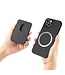 SoFetch Zwart Pasjeshouder Carbon Hybride Hoesje voor de iPhone 14 Plus