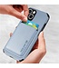 SoFetch Blauw Pasjeshouder Carbon Hybride Hoesje voor de iPhone 14 Plus