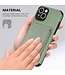 SoFetch Groen Pasjeshouder Carbon Hybride Hoesje voor de iPhone 14 Plus