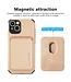 SoFetch Khaki Pasjeshouder Carbon Hybride Hoesje voor de iPhone 14 Plus