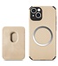 SoFetch Khaki Pasjeshouder Carbon Hybride Hoesje voor de iPhone 14 Plus