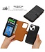 SoFetch Zwart Glad Bookcase Hoesje voor de iPhone 14 Plus