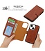 SoFetch Bruin Glad Bookcase Hoesje voor de iPhone 14 Plus