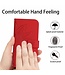 SoFetch Rood Zonnebloem Bookcase Hoesje met Polsbandje voor de iPhone 14 Plus