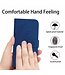 SoFetch Saffierblauw Zonnebloem Bookcase Hoesje met Polsbandje voor de iPhone 14 Plus
