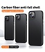 SoFetch Zwart MagSafe Carbon Hybride Hoesje voor de iPhone 14 Plus