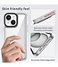 SoFetch Transparant Zwart Elegant Hybride Hoesje voor de iPhone 14 Plus