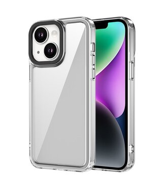 SoFetch Transparant Elegant Hybride Hoesje iPhone 14 Plus