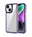 SoFetch Transparant Paars Elegant Hybride Hoesje voor de iPhone 14 Plus