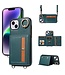 SoFetch Blauw Pasjeshouder Hybride Hoesje met Koord voor de iPhone 14 Plus