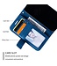 SoFetch Blauw Lijnen Bookcase Hoesje voor de iPhone 14 Plus