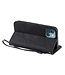 SoFetch Zwart Lijnen Bookcase Hoesje voor de iPhone 14 Plus