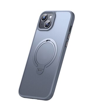 SoFetch Grijs MagSafe Mat Hybride Hoesje iPhone 14 Plus