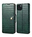 SoFetch Groen Krokodillen Bookcase Hoesje voor de iPhone 14 Plus