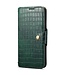 SoFetch Groen Krokodillen Bookcase Hoesje voor de iPhone 14 Plus