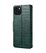 SoFetch Groen Krokodillen Bookcase Hoesje voor de iPhone 14 Plus