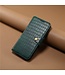 SoFetch Groen Krokodillen Bookcase Hoesje voor de iPhone 14 Plus