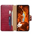 SoFetch Rood Krokodillen Bookcase Hoesje voor de iPhone 14 Plus