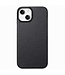 SoFetch Zwart Litchee Hybride Hoesje voor de iPhone 14 Plus