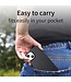 SoFetch Zwart Litchee Hybride Hoesje voor de iPhone 14 Plus