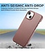 SoFetch Bruin Litchee Hybride Hoesje voor de iPhone 14 Plus