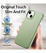 SoFetch Matcha Groen Litchee Hybride Hoesje voor de iPhone 14 Plus
