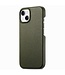 SoFetch Legergroen Litchee Hybride Hoesje voor de iPhone 14 Plus
