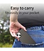 SoFetch Grijs Litchee Hybride Hoesje voor de iPhone 14 Plus
