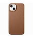 SoFetch Koffiebruin Litchee Hybride Hoesje voor de iPhone 14 Plus