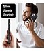 SoFetch Zwart Pasjeshouder Hybride Hoesje voor de iPhone 14 Plus