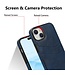 SoFetch Blauw Pasjeshouder Hybride Hoesje voor de iPhone 14 Plus